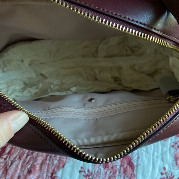 Kate Spade Spade Flower Coated Canvas Infinite Medium Crossbody Pink Multi NWT - Picture 9 of 14